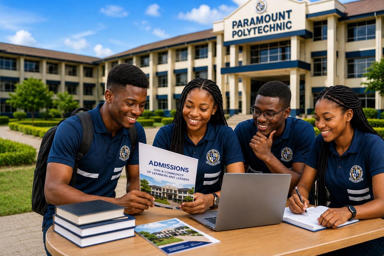 Paramount Polytechnic students on campus